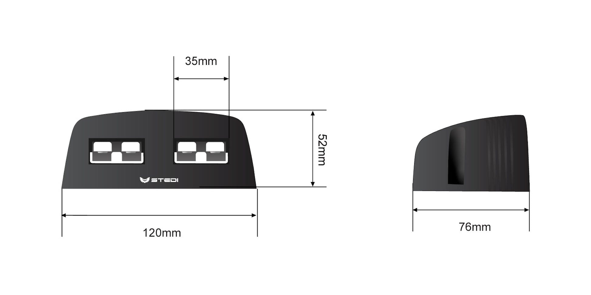 STEDI Anderson Surface Mount | Twin